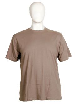 Espionage - Ensfarvet T-Shirt - Taupe Efterår 2023 (1)
