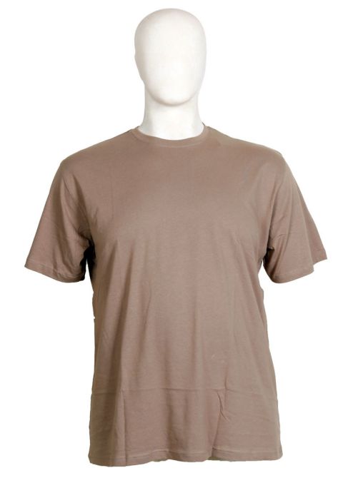 Espionage - Ensfarvet T-Shirt - Taupe Efterår 2023 billede 1