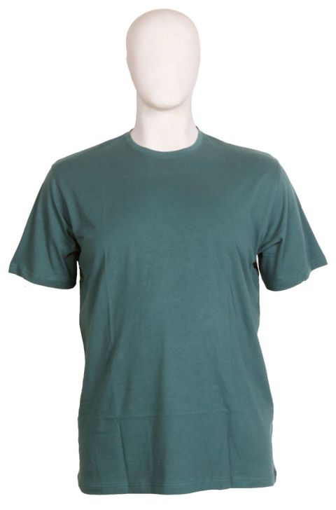 Espionage - Ensfarvet T-Shirt - Dark Green Efterår 2023 billede 1