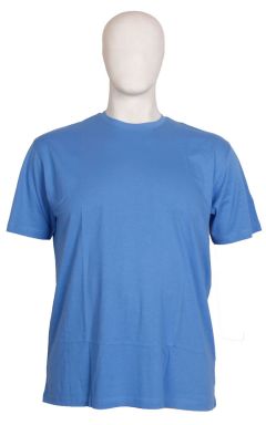 Espionage - Ensfarvet T-Shirt - Mid Blue Forår 2024 (1)