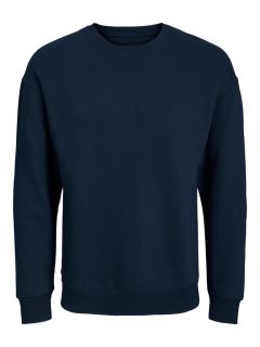 Jack & Jones - Bradley Crew Neck Sweatshirt Navy Blazer (1)