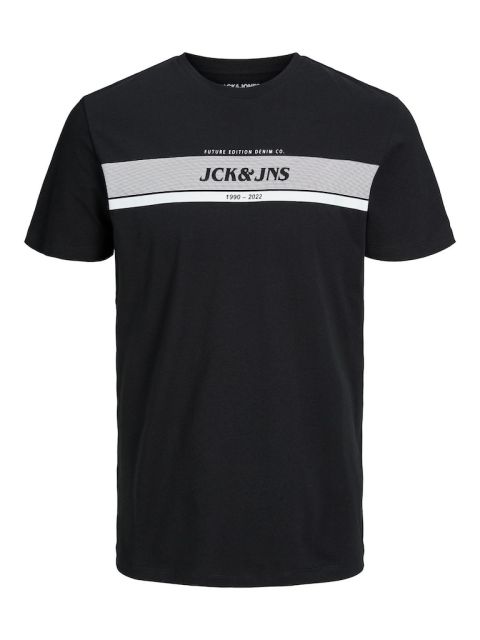 Jack & Jones - Alex T-Shirt Sort billede 1