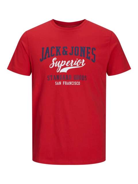 Jack & Jones - Logo Superior T-Shirt Rød billede 1
