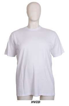 Espionage - Hvid Ensfarvet T-Shirt (1)