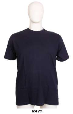 Espionage - Navy Ensfarvet T-Shirt (1)