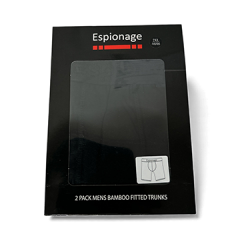 Espionage - 2 Pak Bambus boksershorts (1)