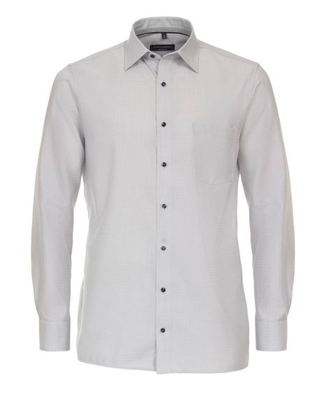 Casa Moda - Kent Comfort Fit Hugo Sølv m. Lange Ærmer billede 1