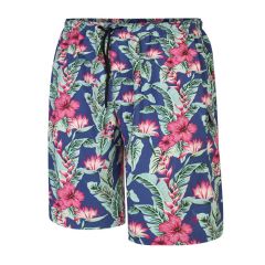 Espionage - Hibiscus Print Shorts (1)