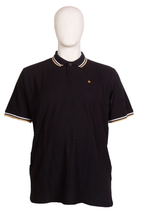 Espionage - Tipped Polo Sort billede 1