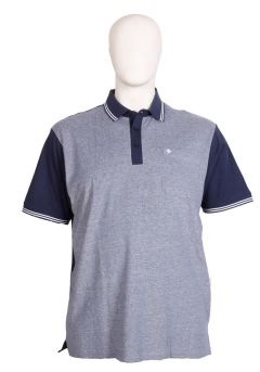 Espionage - Cut & Sew Polo Navy (1)