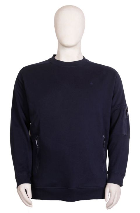 Espionage -  Sweatshirt Cut & Sew Navy billede 1