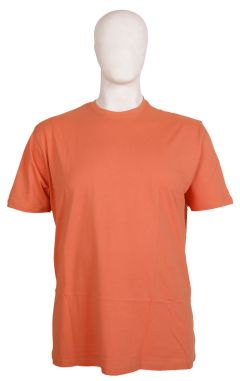 Espionage - Ensfarvet T-Shirt Soft Orange (1)