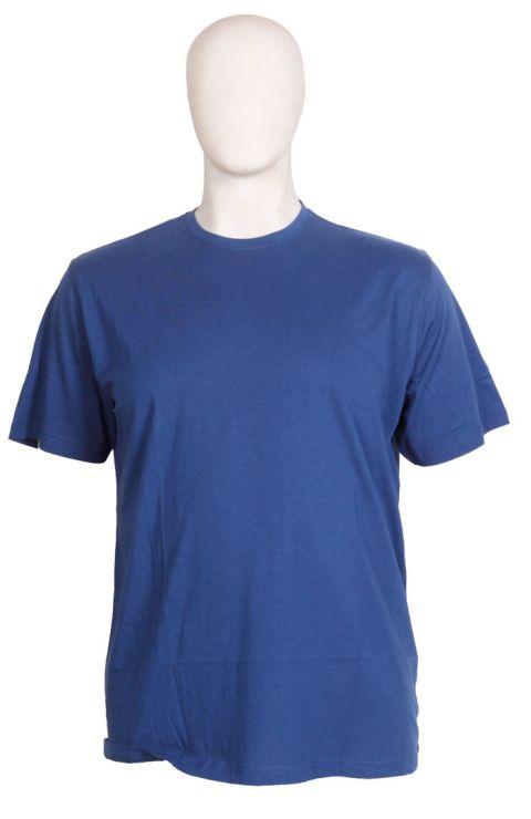 Espionage - Ensfarvet T-Shirt - Dark Blue Efterår billede 1