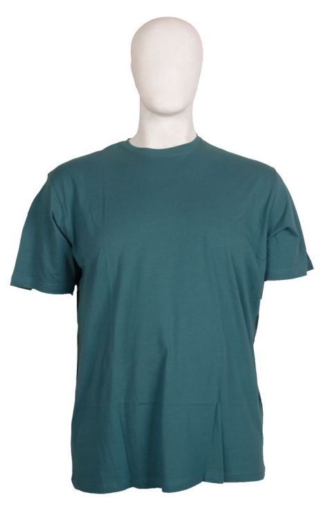 Espionage - Ensfarvet T-Shirt - Mallard Blue billede 1