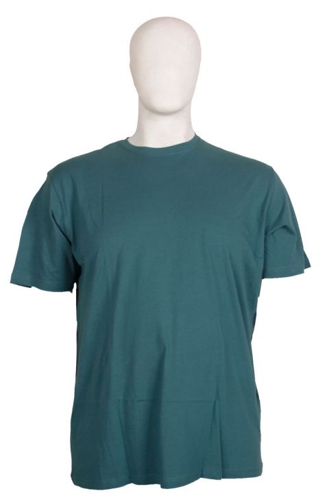 Espionage - Ensfarvet T-Shirt Mallard Blue billede 1