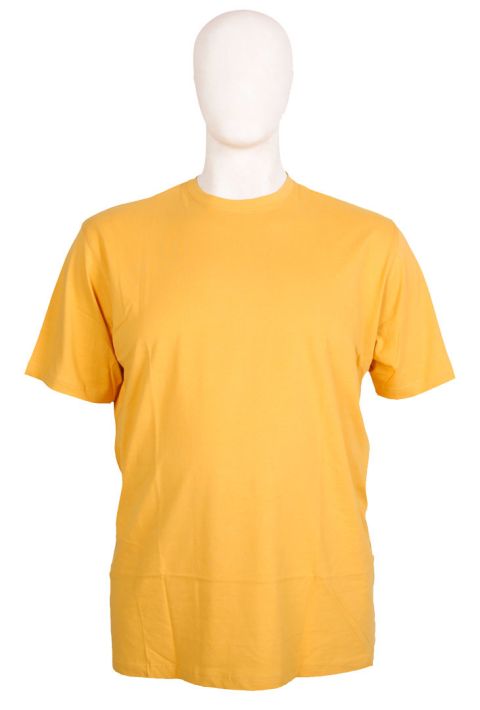 Espionage - Ensfarvet T-Shirt - Mustard billede 1