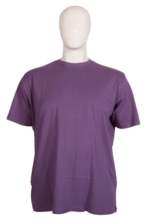 Espionage - Ensfarvet T-Shirt Pale Purple billede 1