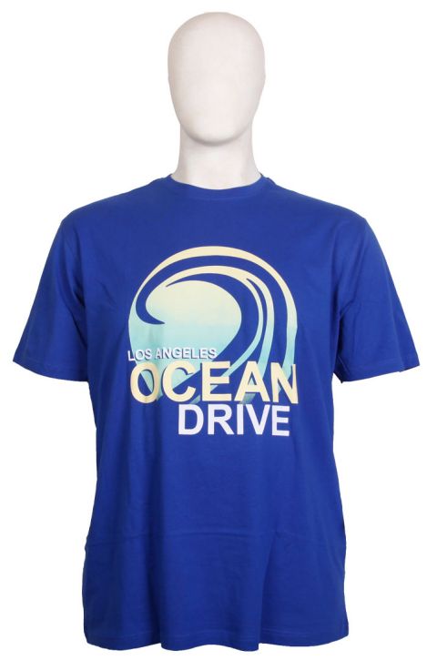 Espionage - Ocean Drive Print T-Shirt billede 1