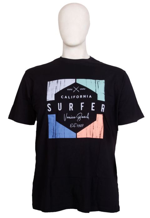Espionage - Surfer Print T-Shirt billede 1