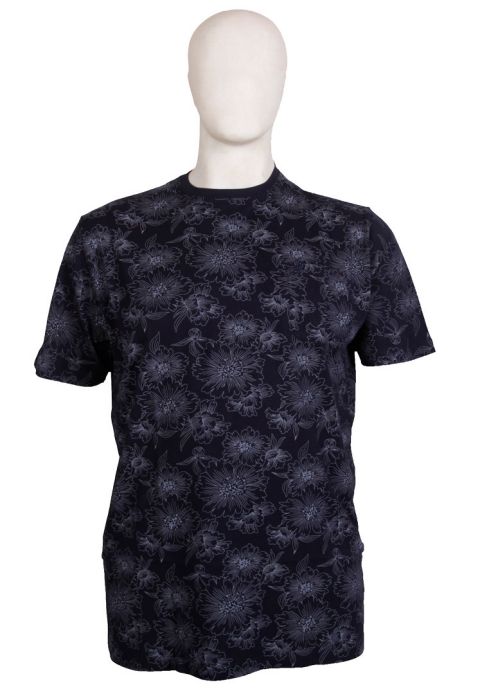 Espionage - Flowers Print T-Shirt billede 1