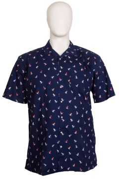 Espionage - Sejlbåd Print Skjorte S/S (1)