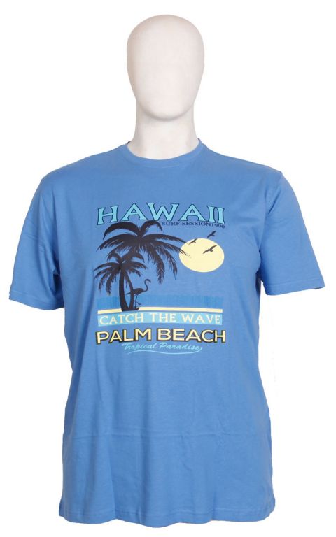 Espionage - Hawaii Print T-Shirt billede 1