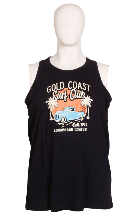 Espionage - Gold Coast Print Tanktop billede 1