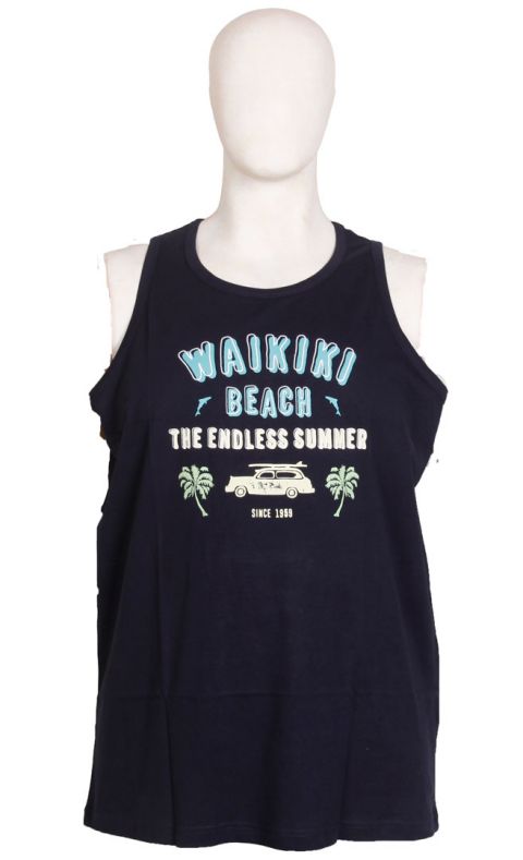 Espionage - Waikiki Print Tanktop billede 1