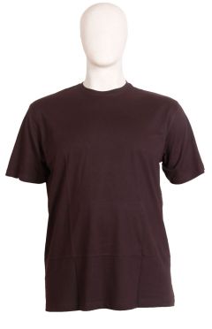Espionage - Ensfarvet T-Shirt - Mørk Brun (1)