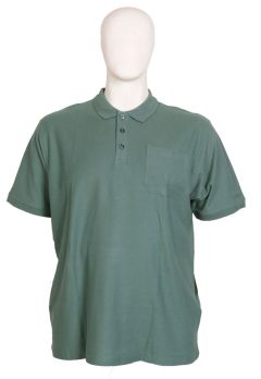 Espionage - Ensfarvet Bomulds Polo Spruce (1)