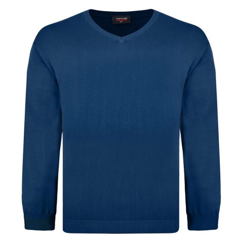 Espionage - Pullover med V-Halsudskæring - Twilight Blue (Blå) billede 1