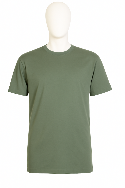 XLtøj - Standard T-Shirt Ekstra Lang - Khaki billede 1