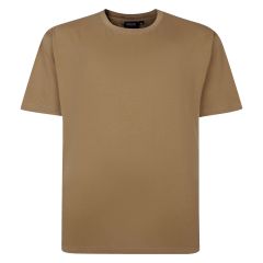 Espionage - Ensfarvet T-Shirt - Dark Sand (1)
