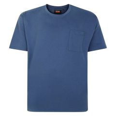 Espionage - French Terry T-Shirt Mørk Blå (1)