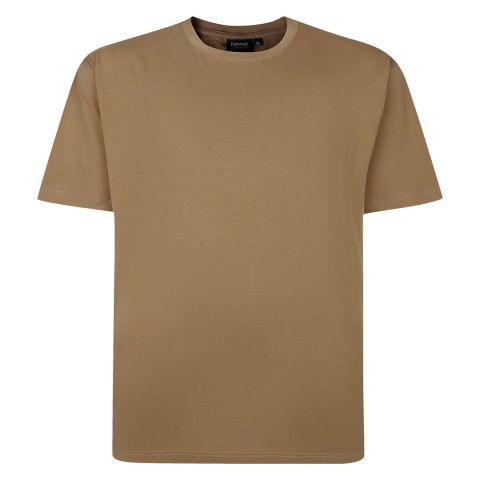 Espionage - Ensfarvet T-Shirt - Dark Sand billede 1