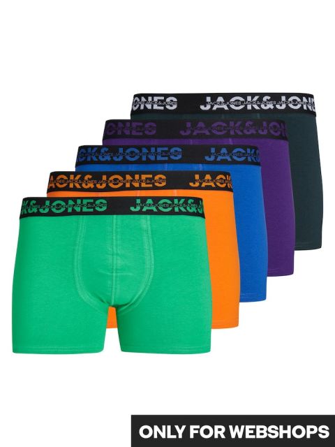 Jack & Jones - Dallas Logo 5 Pak Boxershorts billede 1