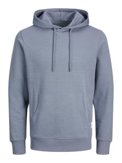 Jack & Jones - Basic Hættetrøje Flint Stone (1)