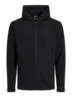 Jack & Jones - Cloud Hættetrøje m. Lynlås - Sort (1)