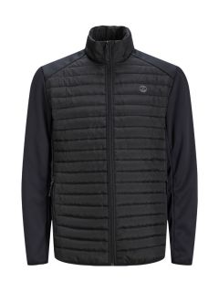 Jack & Jones - Multi Quilted Jakke Sort (1)