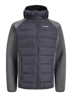 Jack & Jones - Dust Hybrid Jakke Asfalt/Grå (1)