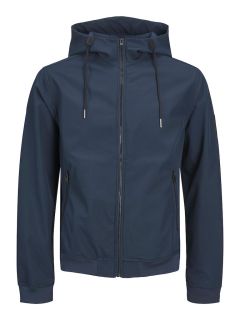 Jack & Jones - Basic Softshell Hood Navy Blazer (1)