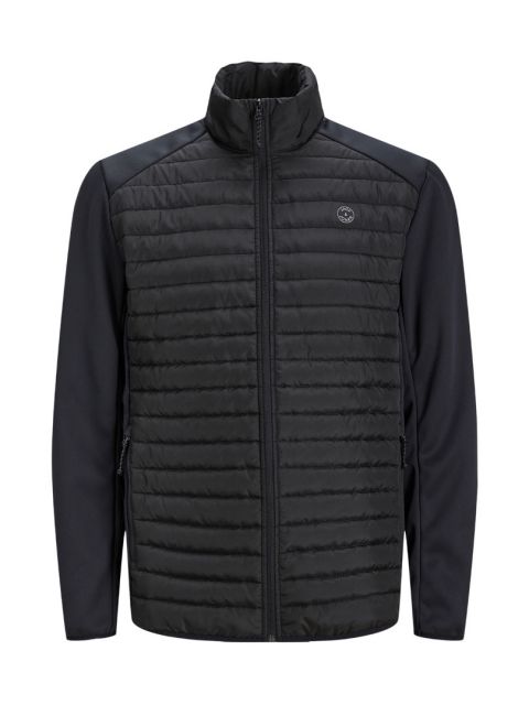 Jack & Jones - Multi Quilted Jakke Sort billede 1