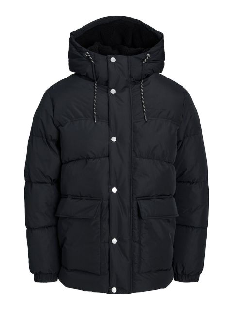 Jack & Jones - Lakewood Parka Jakke Sort billede 1