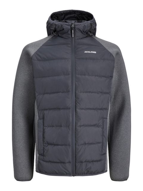 Jack & Jones - Dust Hybrid Jakke Asfalt/Grå billede 1