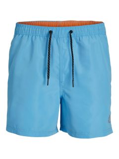 Jack & Jones - Fiji Ensfarvet Badeshorts Lys Blå (1)