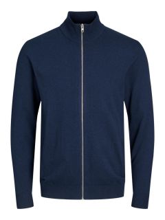 Jack & Jones - Emil Turtle Zip Cardigan Ny Model Navy Blazer (1)