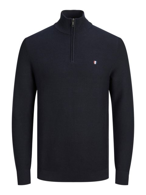 Jack & Jones - Bluroy Strik Half Zip Seaborne billede 1