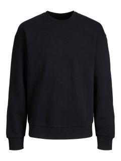 Jack & Jones - Bradley Crew Neck Sweatshirt Sort (1)