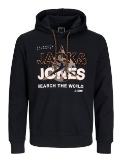 Jack & Jones - Hunt Hættetrøje Sort (1)