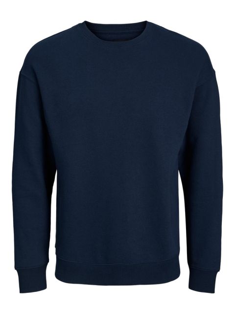 Jack & Jones - Bradley Crew Neck Sweatshirt Navy Blazer billede 1